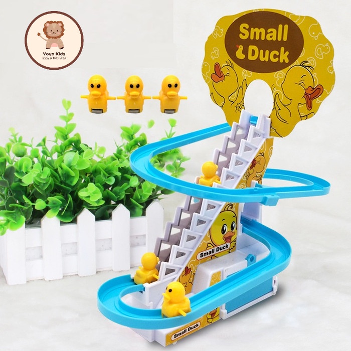 Mainan Seluncuran Bebek Tangga Luar Ruang Bayi Motorik Sensorik Lucu - Seluncur Bebek