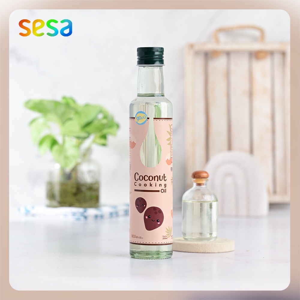 

GROUU Coconut Cooking Oil 250ml - Minyak Kelapa