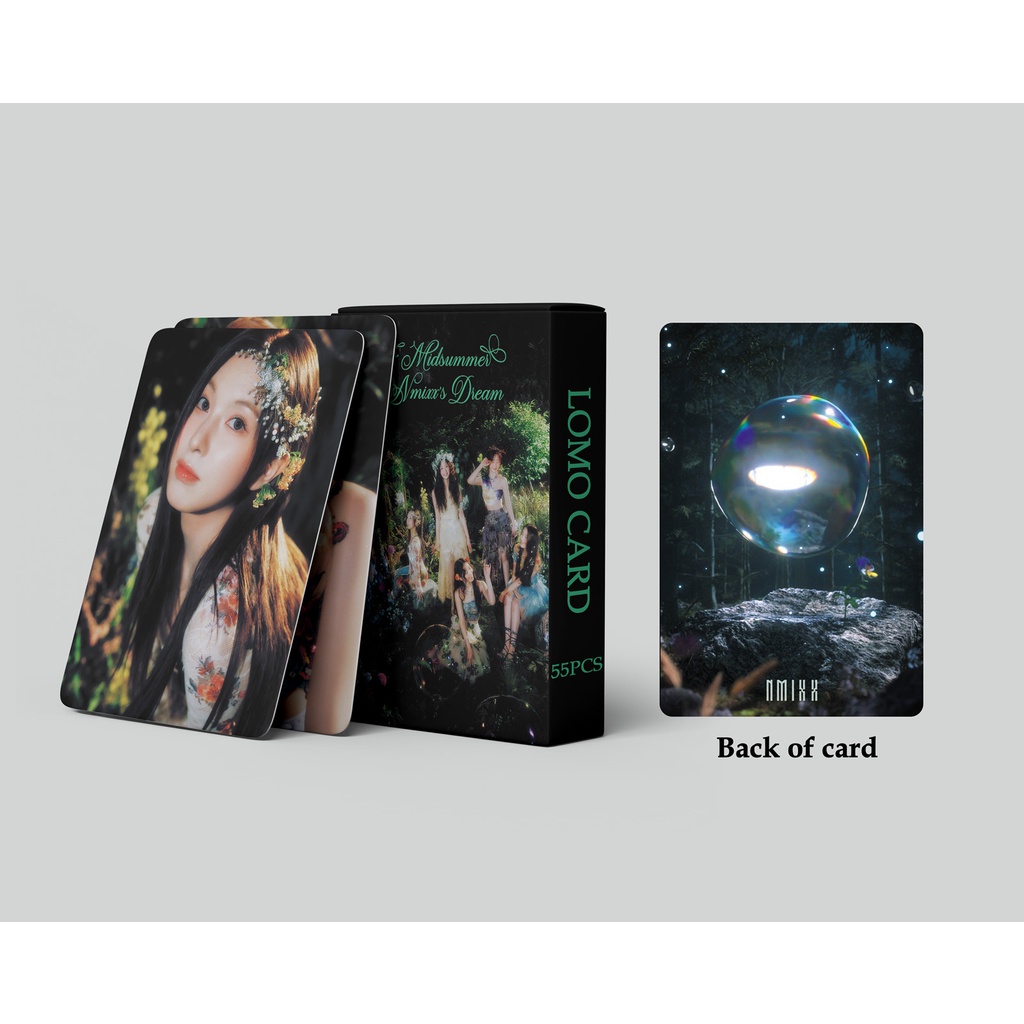 55pcs /box NMIXX Photocards A Midsummer Nmixx's Dream Album Kartu Lomo Kpop Postcards