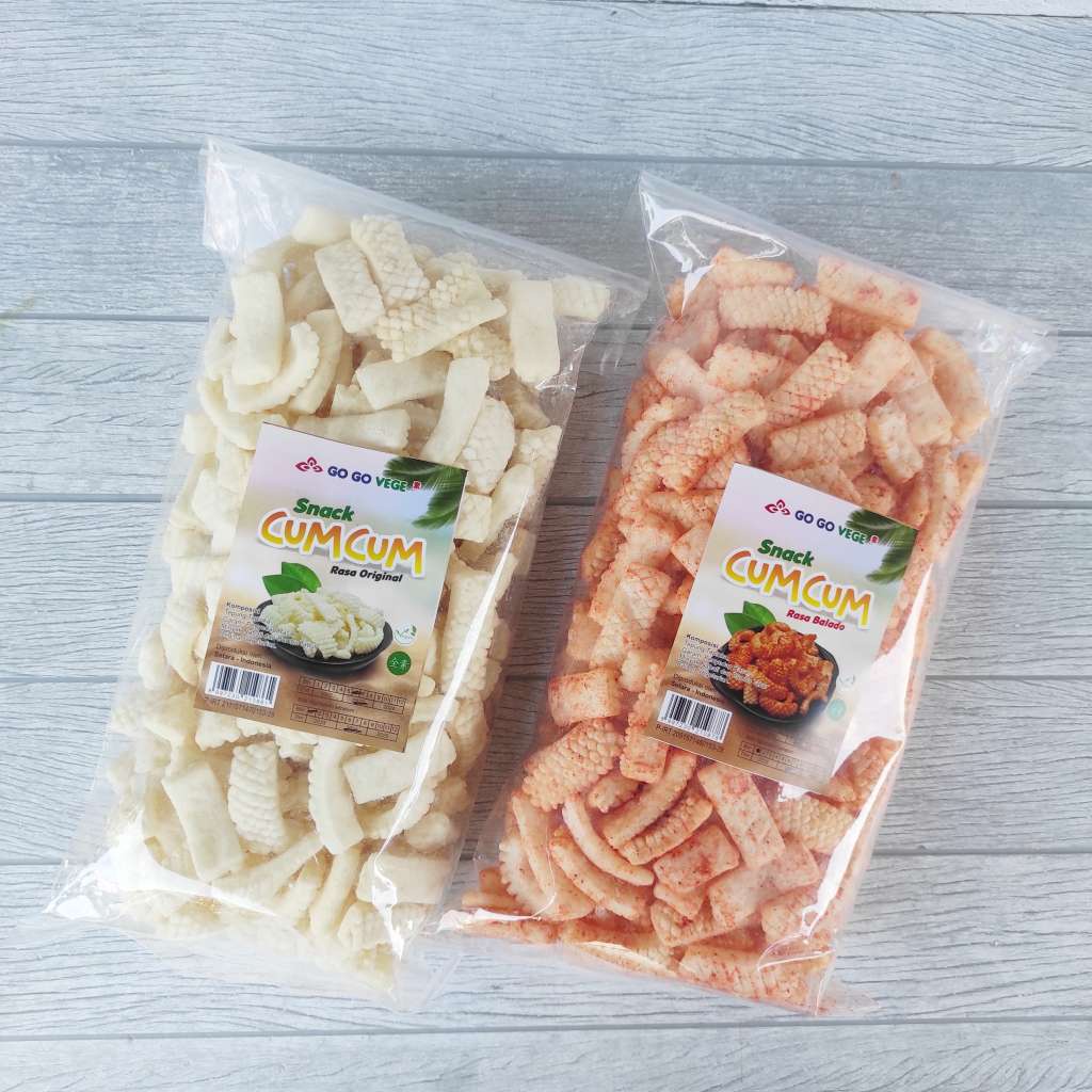 

Go Go Vege Snack Cumcum Kerupuk Vegan Vegetarian