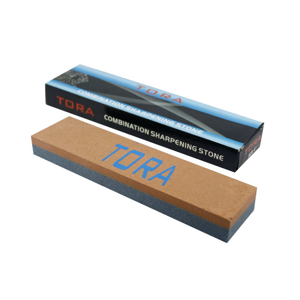 Oil Stone Batu Pengasah Pisau Dapur Batu Asahan Pisau Daging Panjang 8" batu asah