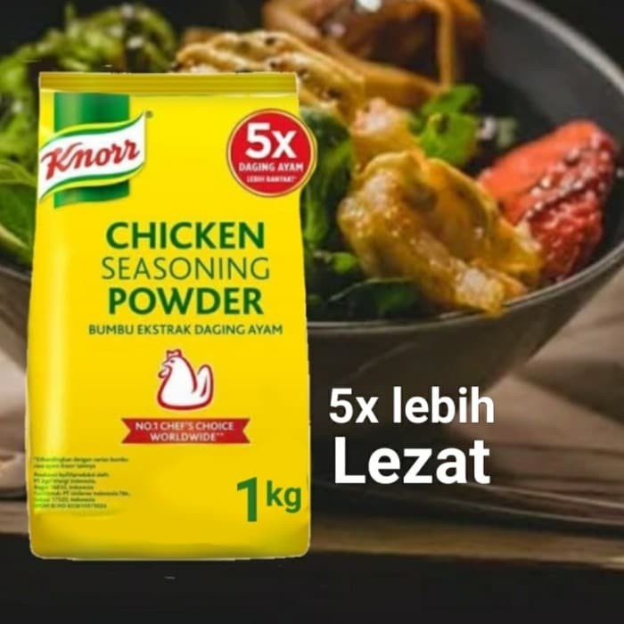 

✨Ready Stok✨ - Knorr Knoor Chicken Seasoning Powder Refill 1 kg 1kg / 1000 gr gram G- 1.2.23