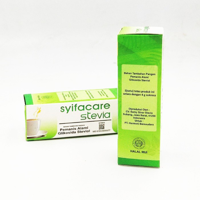 

✨Ready Stok✨ - Stevia Sweetener Stefia Gula Cair Non Kalori Sugar Pemanis Alami- 1.2.23
