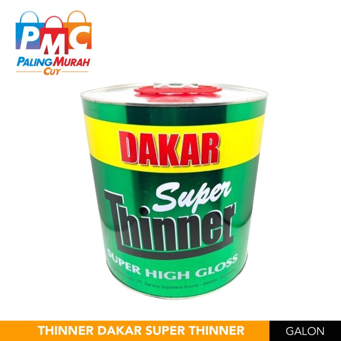 Thinner PU Dakar Super Thinner Galon 4Kg