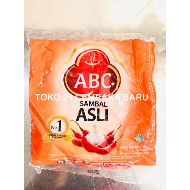 

ABC Sambal Asli Sahet Kecil 1 PACK | Saus Saos Sambel Pedas ABC Promo