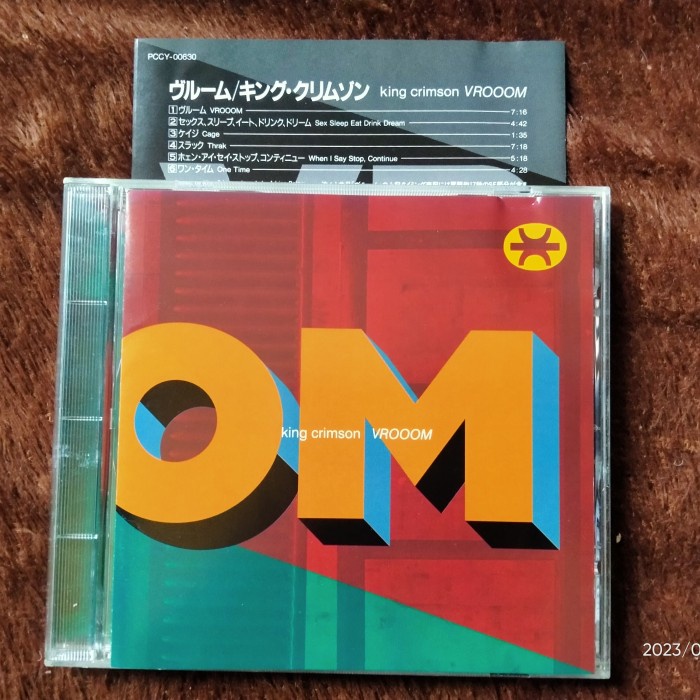 CD KING CRIMSON VROOOM JAPAN RS