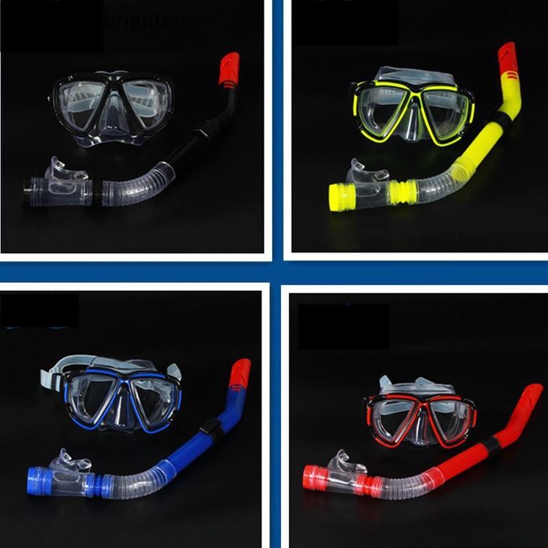 [glowingbrightly] Kacamata Renang Diving Scuba Anti Kabut Goggles Mask Water Sport Diving Glasses TFX