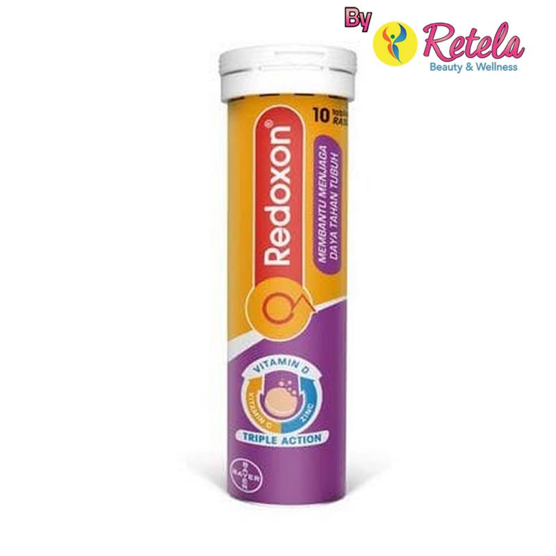 Redoxon Triple Action Blackcurrant 10`S / Daya Tahan Tubuh