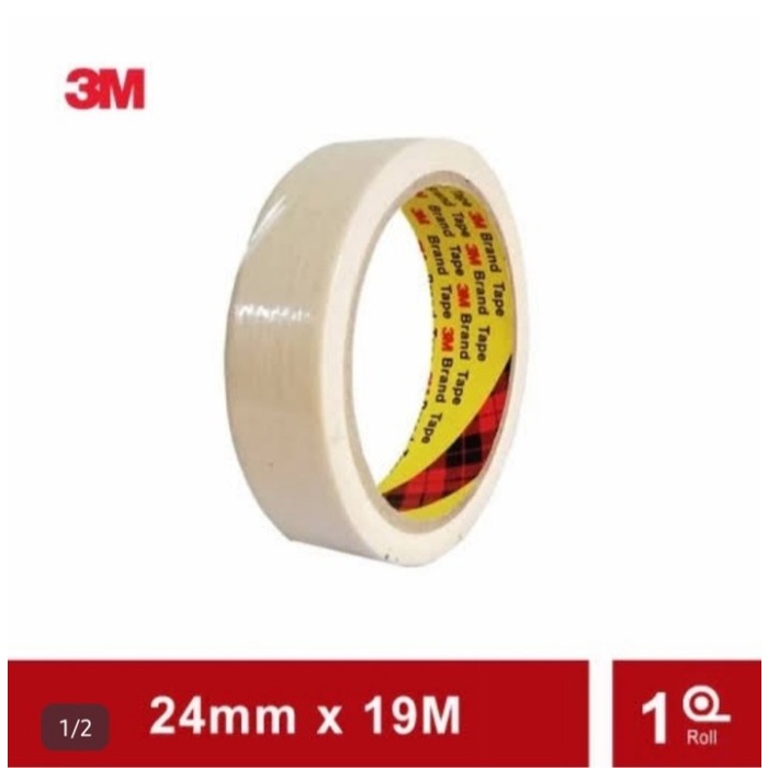 

3M Masking tape - Lakban kertas - Masking paper 24mm x 19m