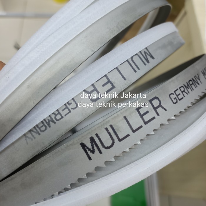 muller bandsaw potong besi germany 4265x27x0,9x3/4 mata band Saw besi gergaji selendang dt