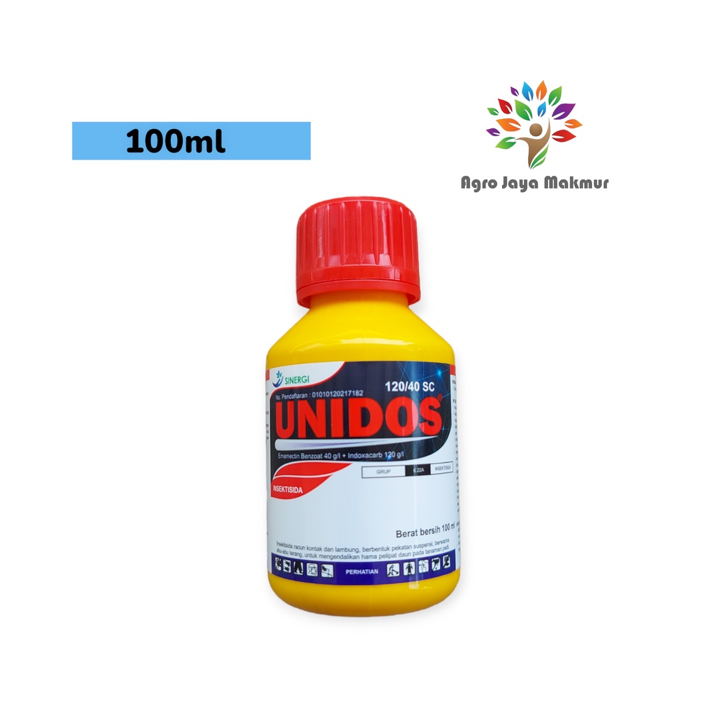 INSEKTISIDA UNIDOS 120/40 SC ISI 100 ML insektisida pestisida obat pembasmi ulat dan hama tanaman in