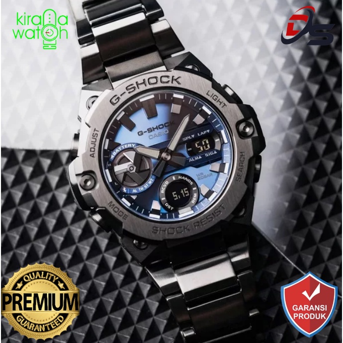 Jam Tangan Pria Casio  G Shock GSTEEL GST B400 BD 1A2DR 220723