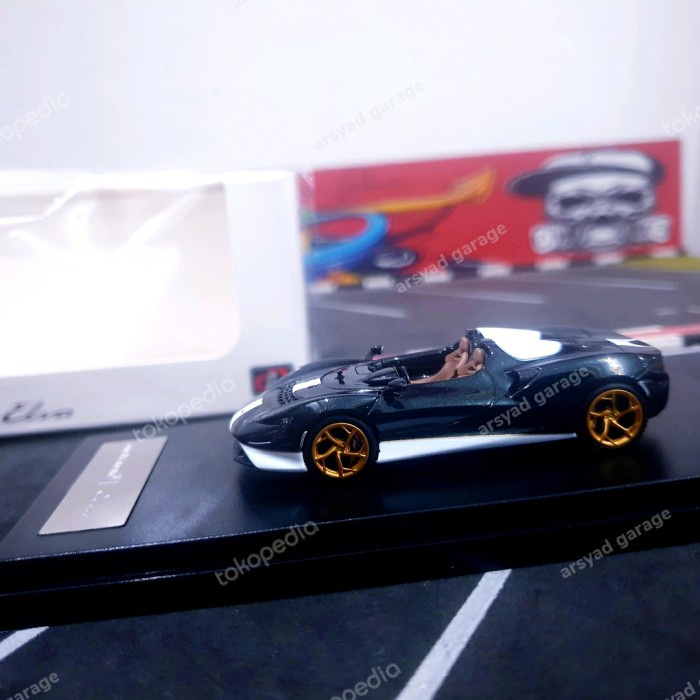TERBARU LCD Model Mclaren Elva Black