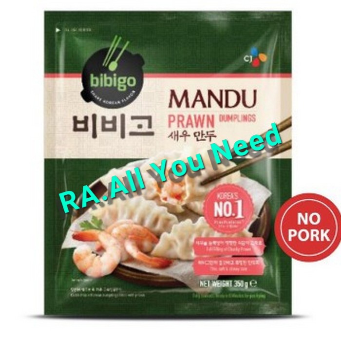 

Bibigo Mandu Praw Dumpling Isi Udang 350 gram