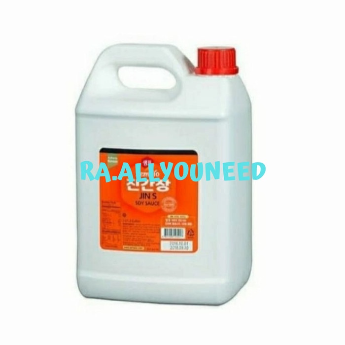 

Soy Sauce Jin -S /Kecap Asin Korea 5lt