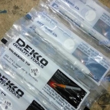 Mata Solder Dekko 100W 100 Watt / Solder Tip / Bit Tyas Elektro