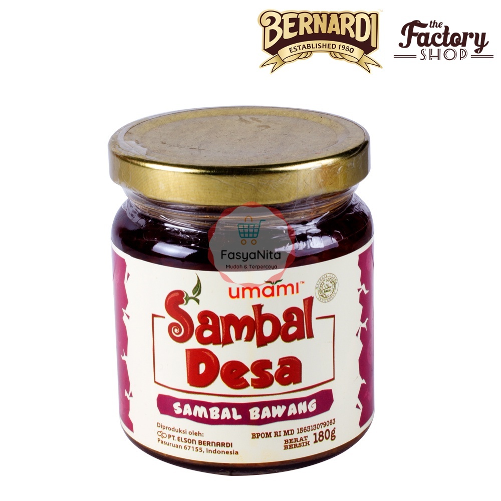 

Umiami Sambal Desa Sambal Bawang 180g