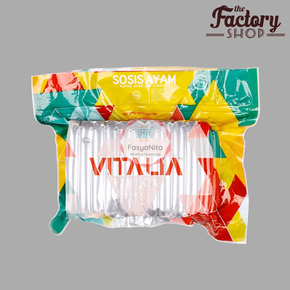 

Vitalia Horeca Pack Sosis Ayam 1kg