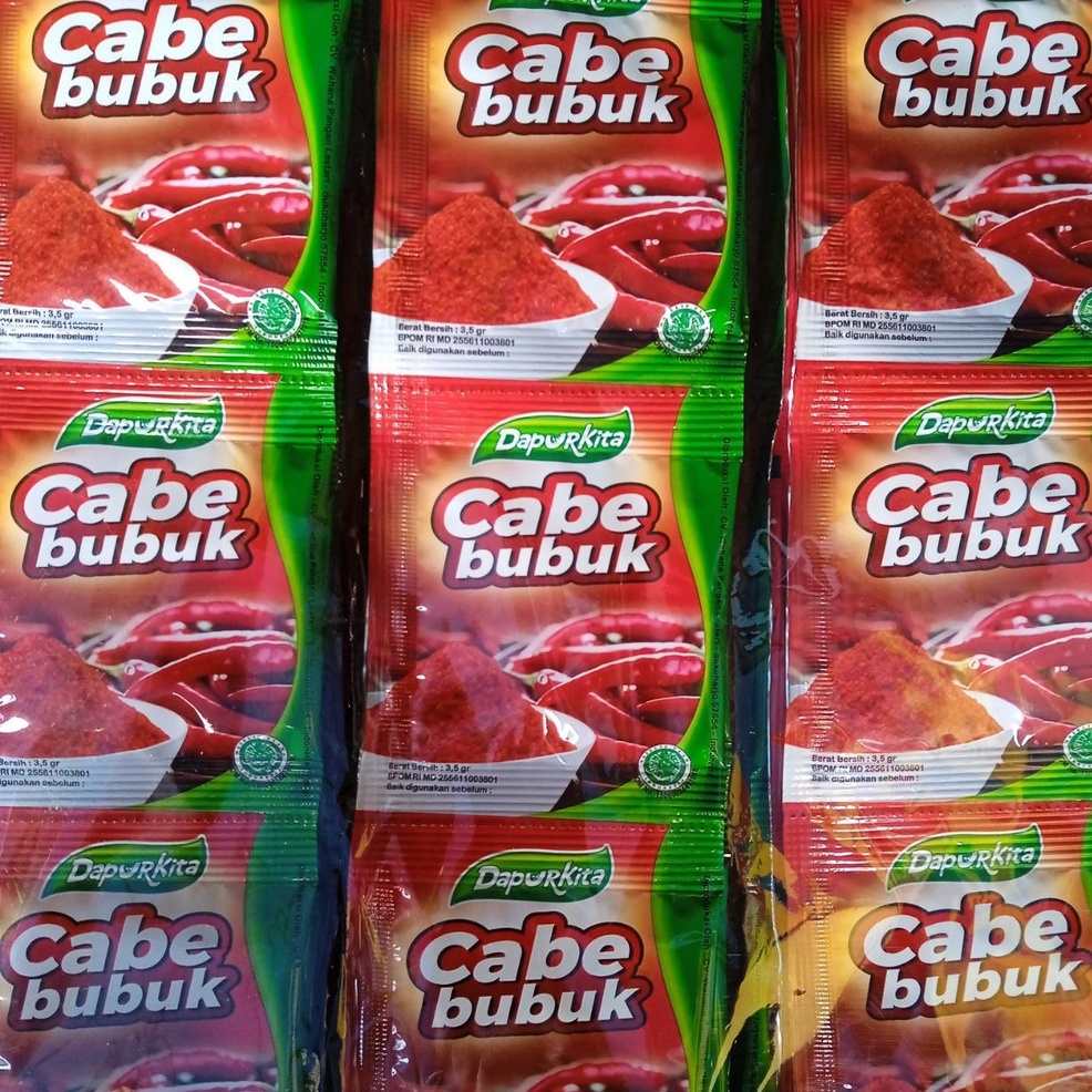 

DAPURKITA CABE BUBUK DapurKita 1 PACK isi 72 pcs x @3.5gr ORIGINAL