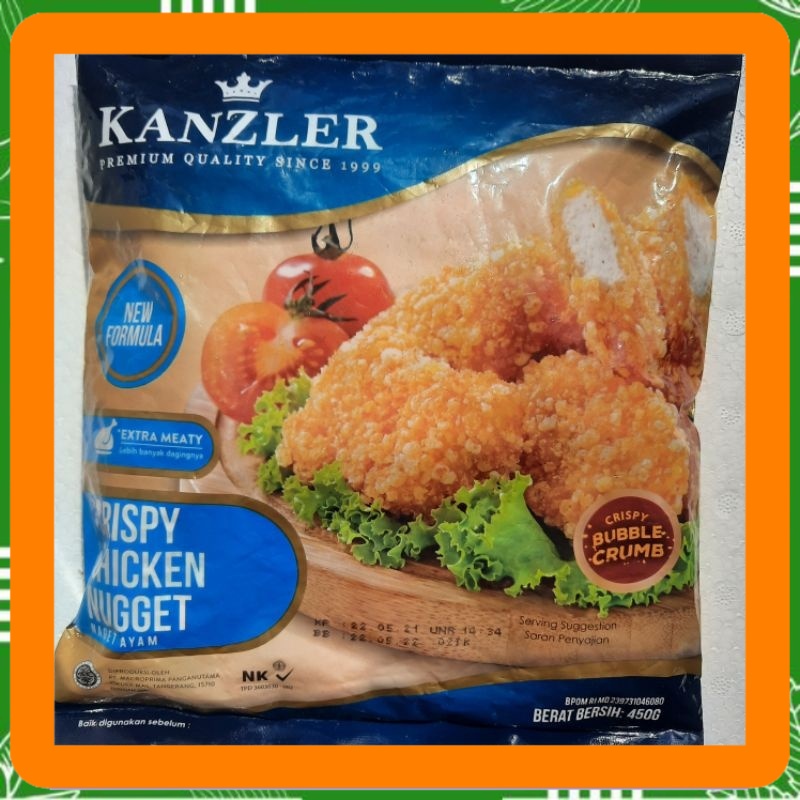 

Kanzler naget ayam crispy 450 gram Best Seller