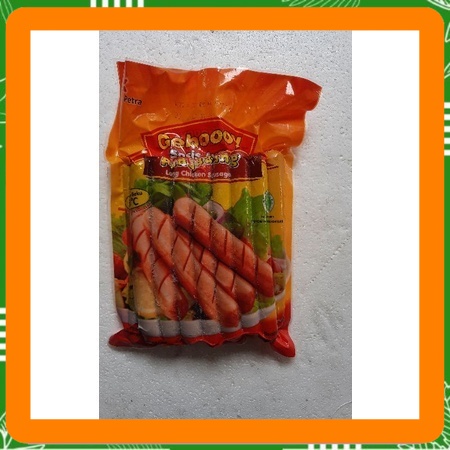 

GEBOOOYKU SOSIS AYAM LONG 500 GR. ISI 16 pcs geboy short isi 20 Best Seller