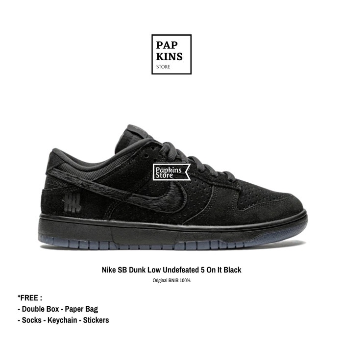 sepatu nike original BNIB - nike SB dunk low undefeated /sneakers nike - 39