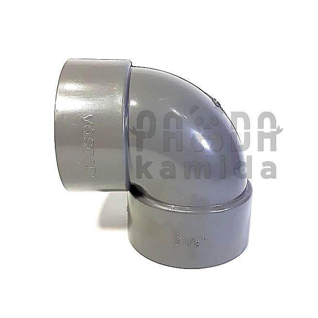 VOSCAR Knee 2 1/2 inch PVC / Keni Elbow 2,5" inch L pipa paralon Premium