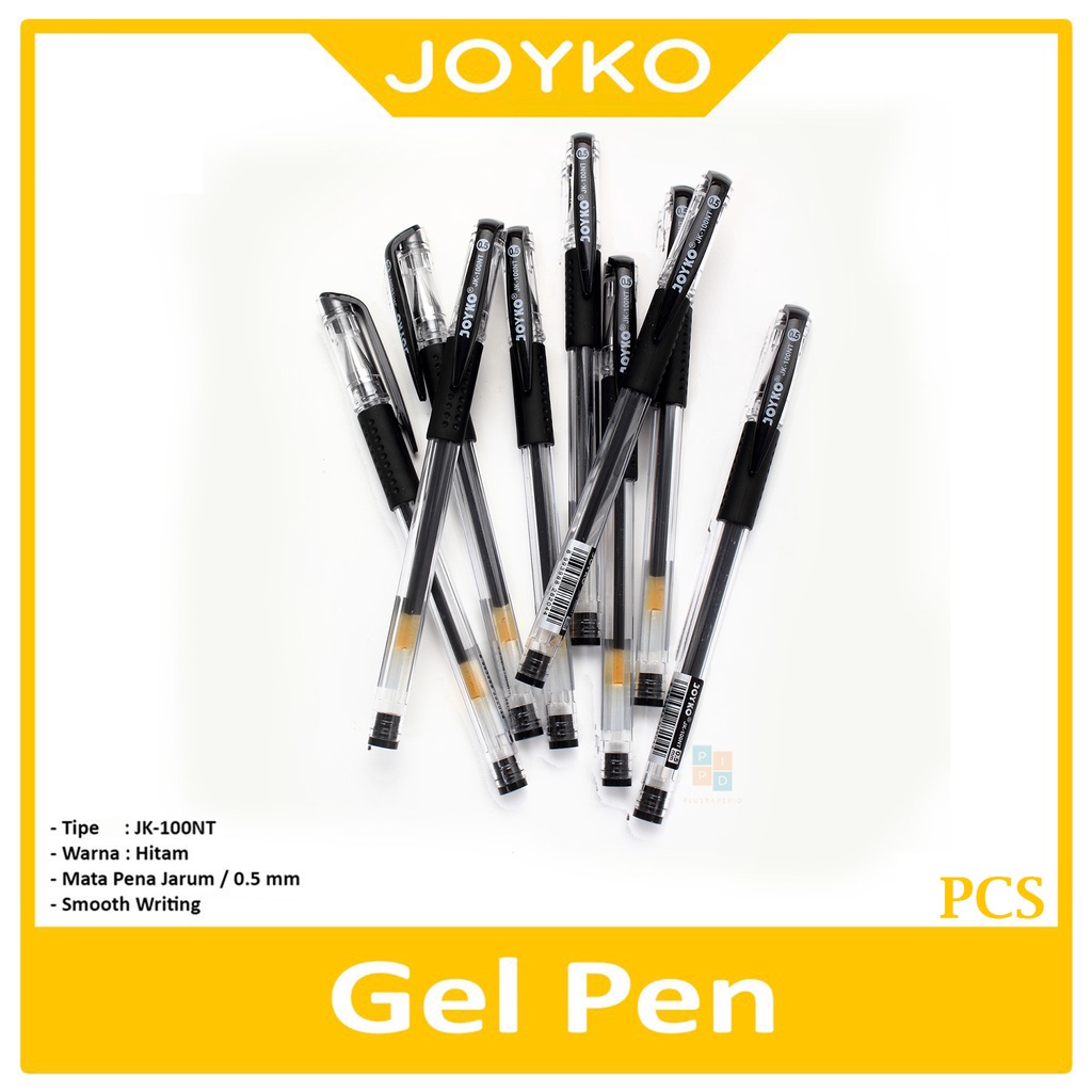 

JOYKO - Pulpen Gel Pen JK-100NT 0.5mm Hitam - Pcs