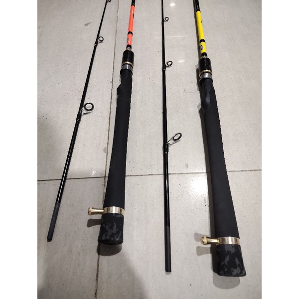 Joran Pancing Centro carpio 165 atau 180  joran solid carbon