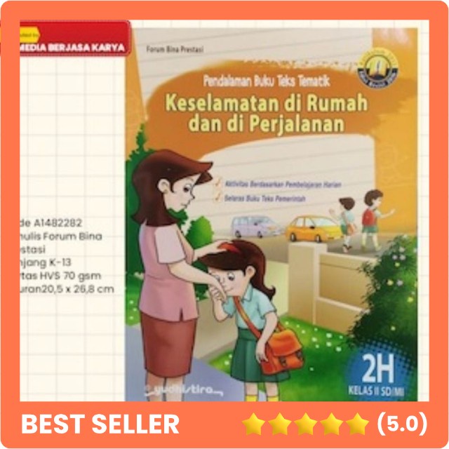 Buku PBT SD/MI Kelas 2 Tema H, Yudhistira