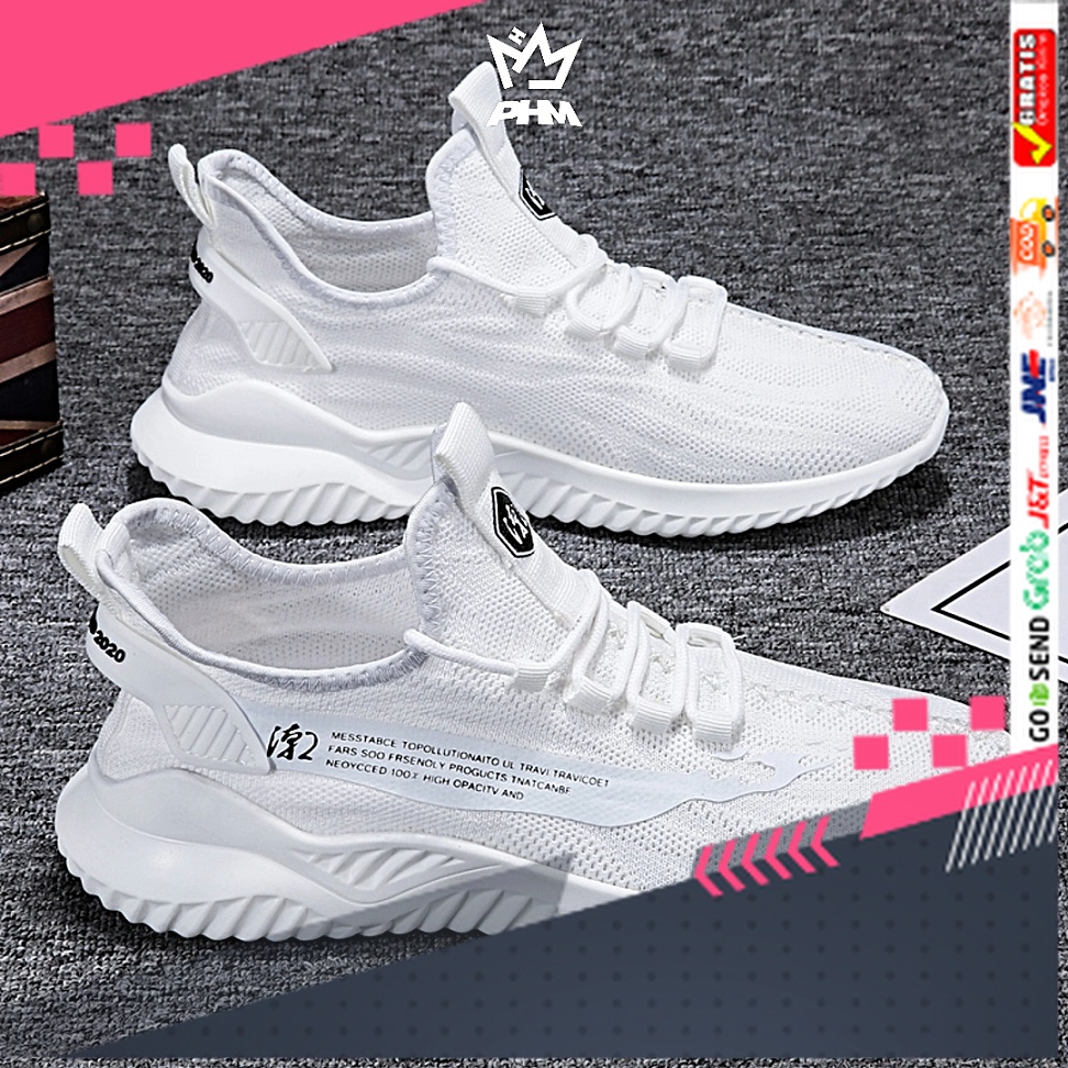 UKURAN SIZE 37 38 39 40 41 42 43 44 45 /PHM Sepatu Sneakers Pria Olahraga Sport Shoes Casual Running