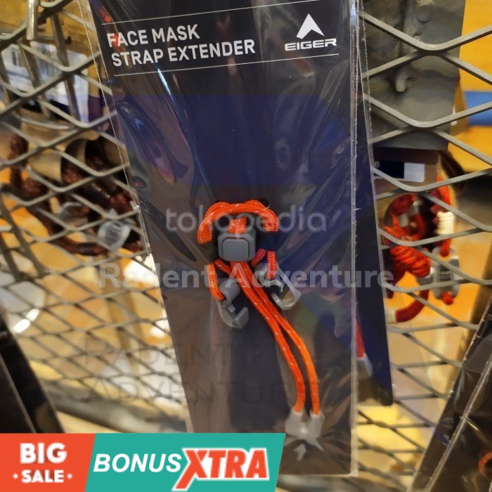 Tali Masker EIGER1989 X ZIP STRING Mask Strap 91000 6482 Original  KEREN AWET