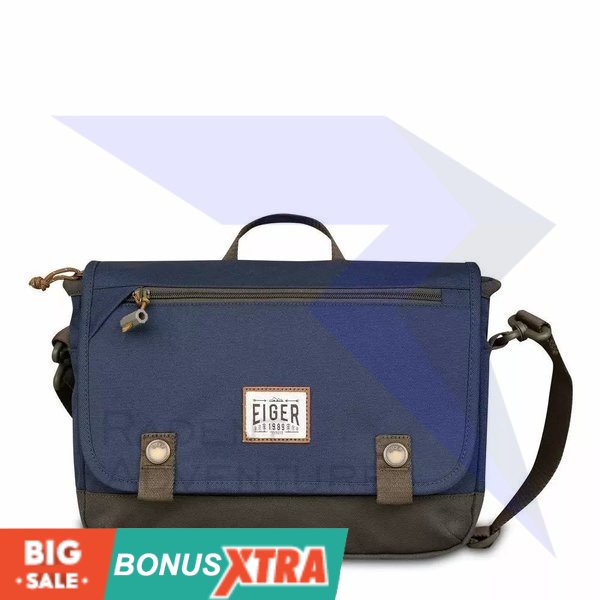 Tas Selempang EIGER1989 DERAIL SHOULDER BAG Navy 91000 5116  Original MURAH AWET KECE BANDUNG