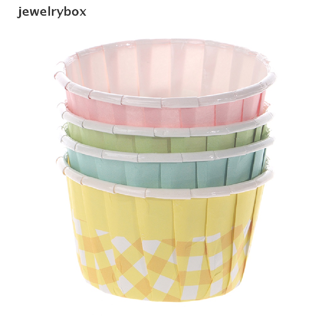 [jewelrybox] 50pcs Cupcake Liner Baking Cup Muffin Cupcake Kertas Cups Case Tray Kertas Muffin Butik