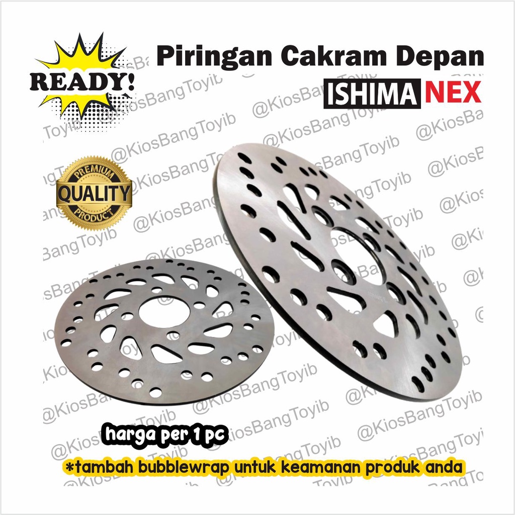 Piringan Rem Disc Cakram Depan Suzuki NEX SUNSTAR (Ishima)