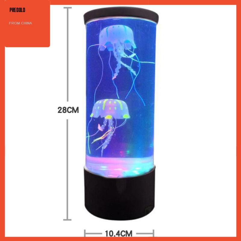 [Predolo] Lampu Ubur-Ubur USB Powered Color Changing Jellyfish Night Light
