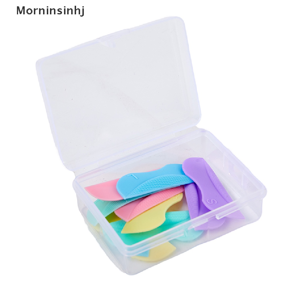 Mornin 5pasang Lash Lift Lifg Curlers Curl Silicone Shields Pads Multicolor Reusable id