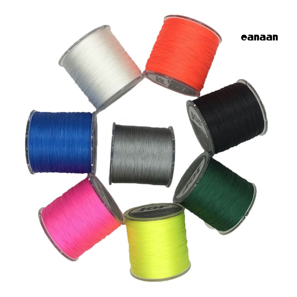 Cnn-500m Tali Pancing Ikan Kepang Super Kuat PE Outdoor Sea Fishing Line Tool