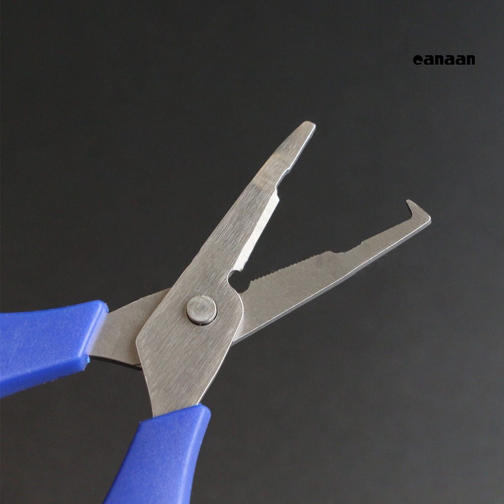 Cnn-blue Gunting Pancing Pemotong Garis Pancing Outdoor Bahan Stainless Steel Untuk Kehidupan Sehari-Hari