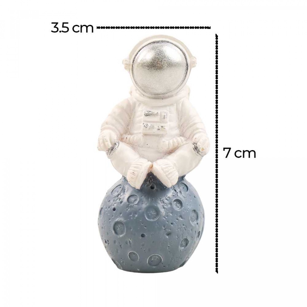 Pajangan Dekorasi Hias Kamar Anak Figure Astronot Spaceman Resin