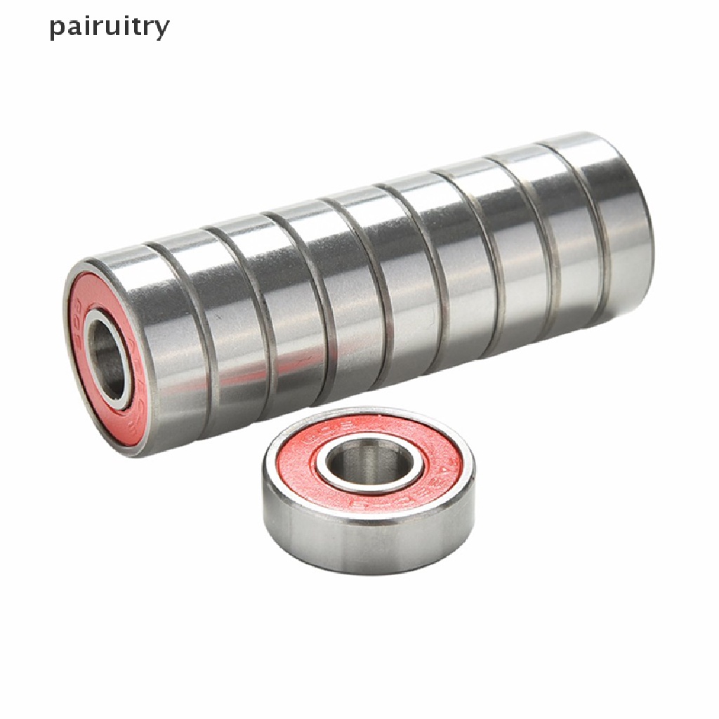 Prt 10PCS ABEC 9bantalan Stainless Steel Roller Skate Scooter Wheel Bearings PRT