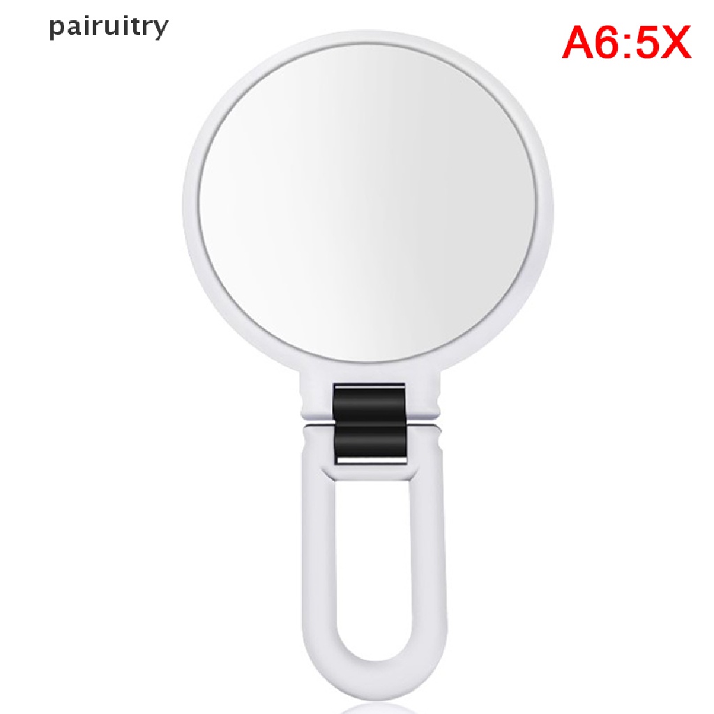 Prt 2per5 /10 /15X Kaca Rias Pembesar Makeup Dua Sisi Vanity Mirror PRT