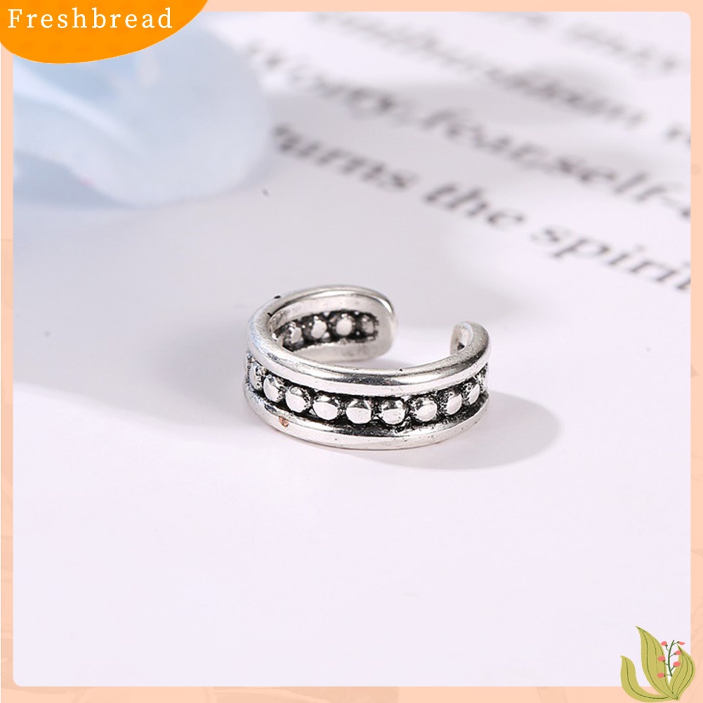 &lt; Freshbread &gt; 1Pc Wanita Logam Bola Telinga Manset Klip On Anting Tulang Rawan Perhiasan Non-piercing