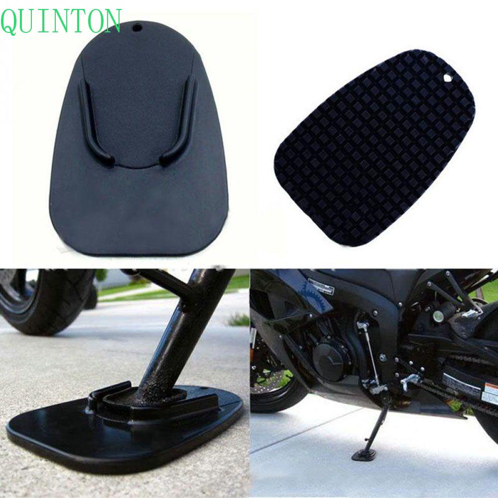 QUINTON Universal Stand Plastic Motorcycle Accessories Motorcycle kickstand Pad Extension Foot Pad Support Non-slip Plate Base Plate Kickstand/Multicolor