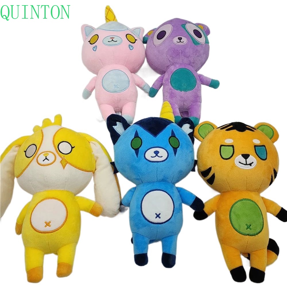 Quinton Ranboo Funneh Mainan Boneka Plush Bentuk Hewan Untuk Anak Laki-Laki / Perempuan