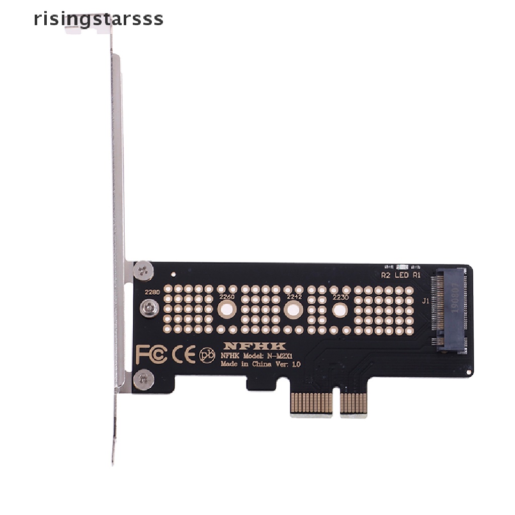 Rsid Span-new NVMe PCIe x4 x2 M.2 NGFF SSD to PCIe x1 converter card adapter PCIe x1 to M.2 Jelly