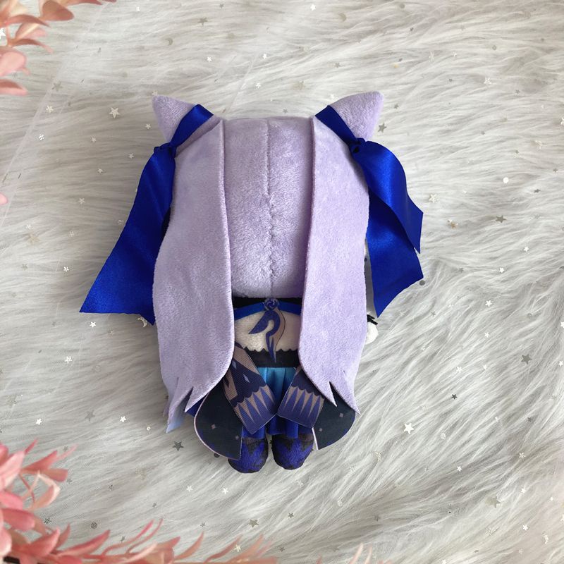 20cm/10cm ZhongLi Xiao Plush Doll Genshin Impact Mainan Mewah Scaramouche Anime Gorou Thoma Yae Miko Plushies Boneka