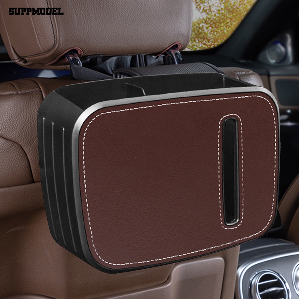 Suppmodel Anti Bocor Interior Mobil Organizer Aksesori Interior Kursi Depan Belakang Mobil Tong Sampah Auto Organizer Detachable