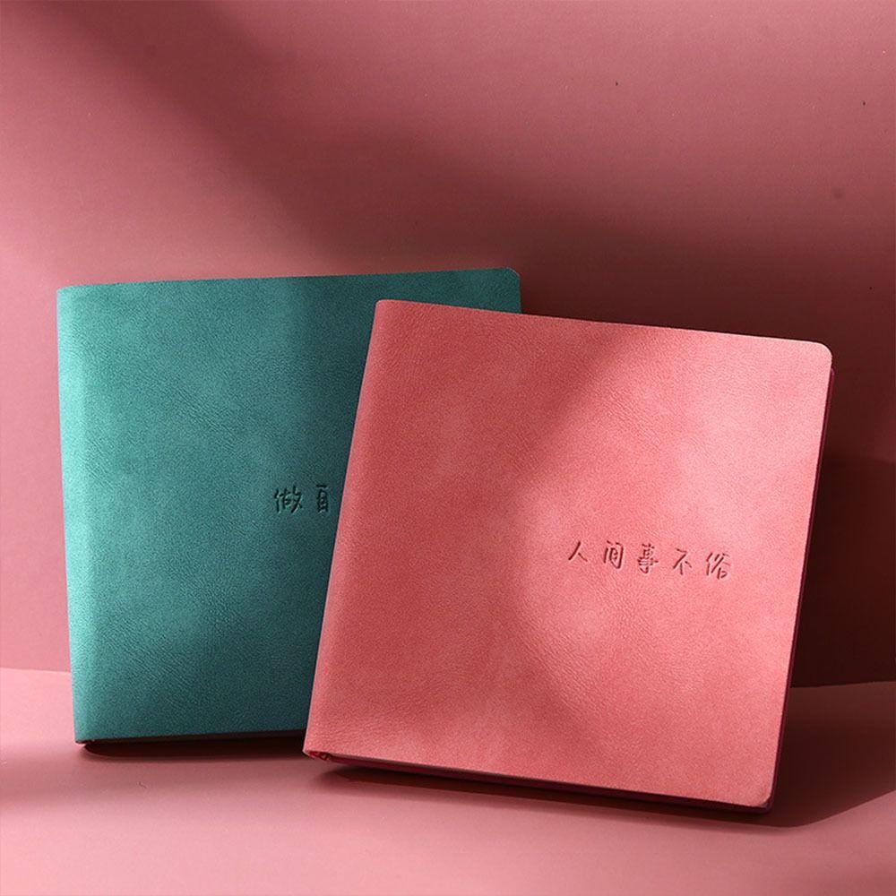 AUGUSTINA Mini Square Notebook Portable 6warna To Do Lost Book Alat Tulis Siswa Diary Notebook Agenda Organizer To Do Memo Pads