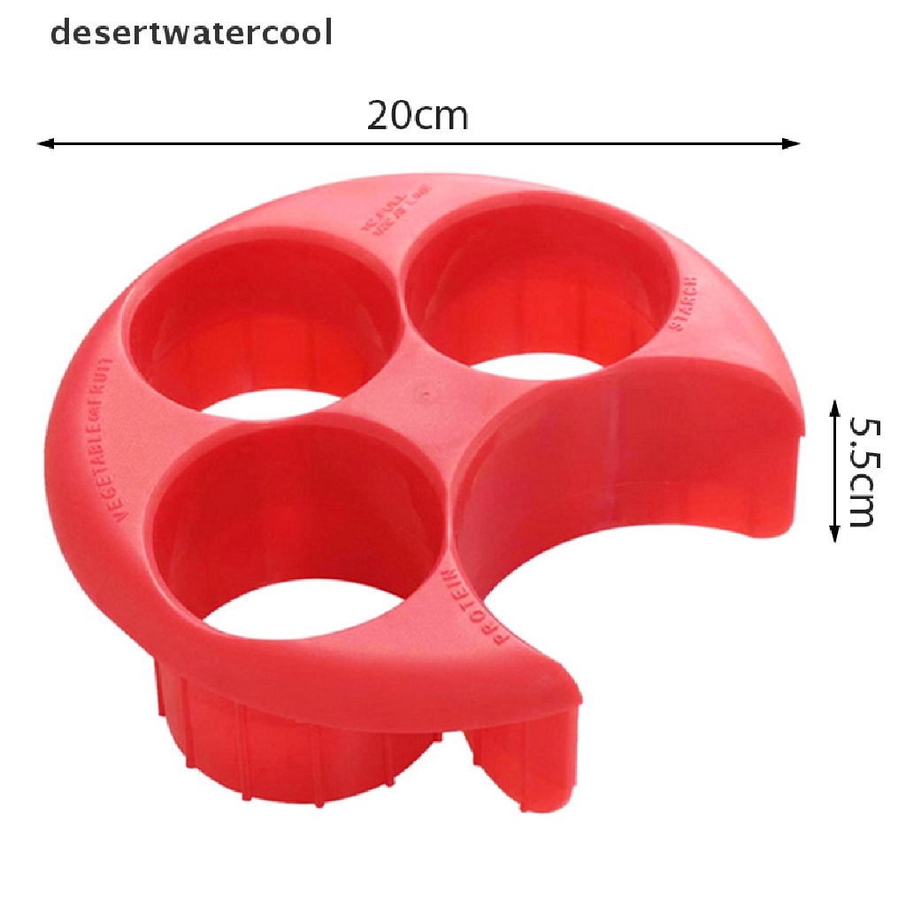 Deid Meal Measure Porsi Control Alat Masak Menurunkan Berat Badan Keep Fit Tool Food Plate Martijn